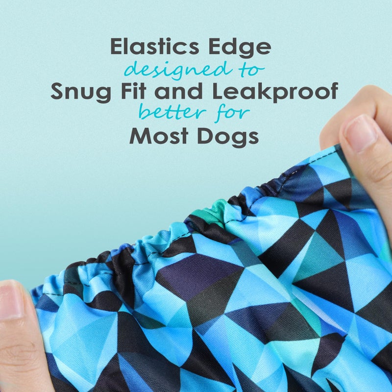 Wegreeco Washable Male Dog Belly Wrap - Pack of 3 - (Gold,Black,Grey,Small) - Image 4
